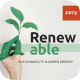 Renewable - Sustainability & Green Energy PowerPoint template - GraphicRiver Item for Sale